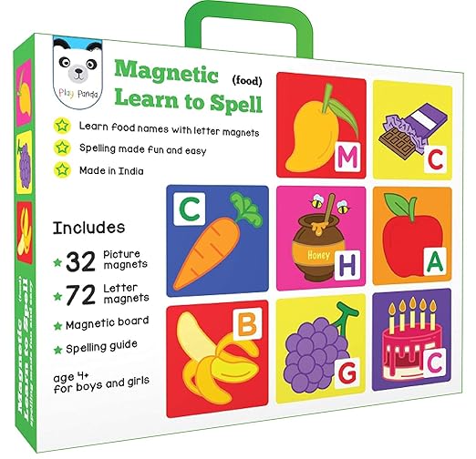 Magnetic Learn to Spell (Food)