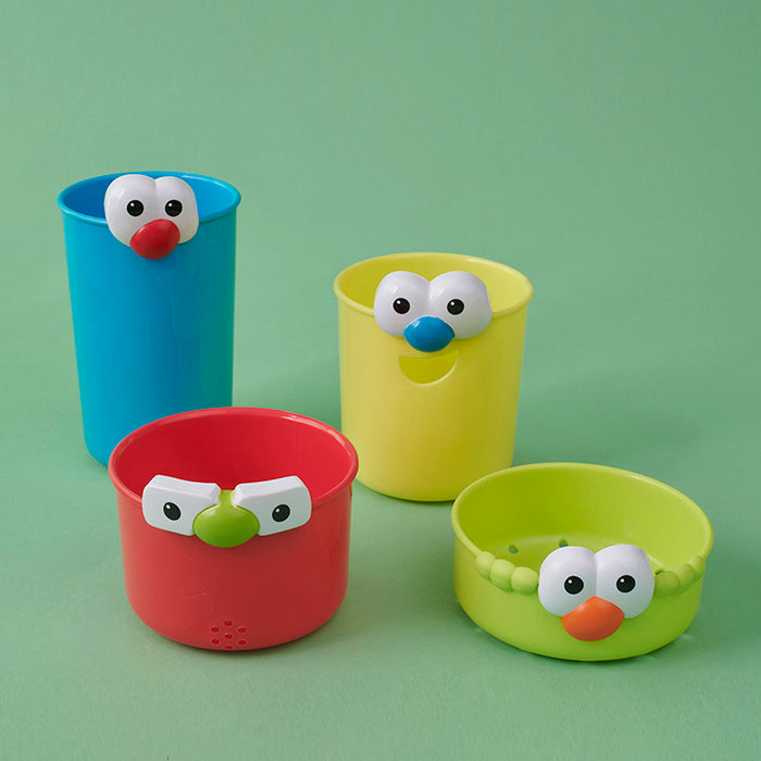 Funny Faces Bath Beakers