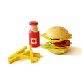 Sandwich and Burger Wooden Set