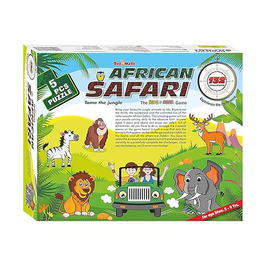 African Safari Puzzle Game