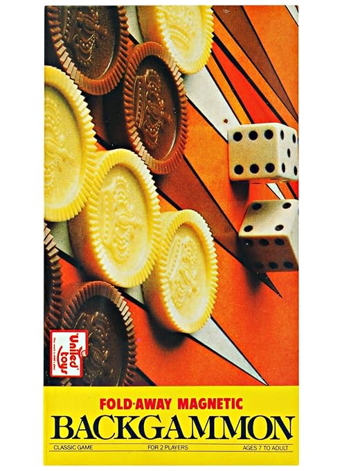 Magnetic Backgammon Board Game