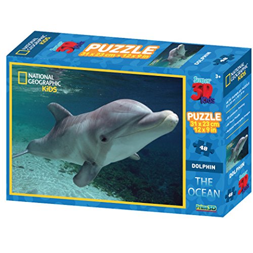 National Geographic Dolphin 3D Puzzle