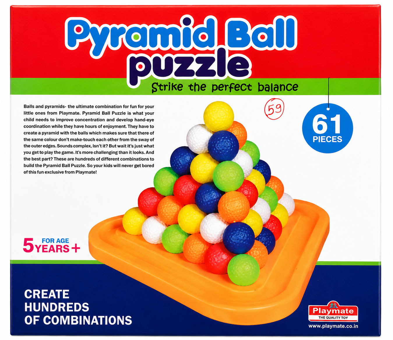 Pyramid Ball Puzzle