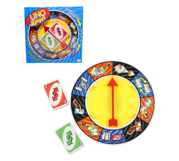 UNO Spin Card Game