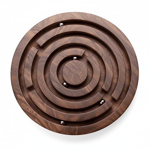 Wooden Ball Maze Puzzle