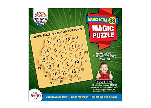 Maths Total 38 – Magic Puzzle Game